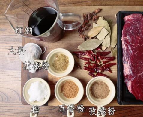 自制麻辣牛肉干做法制作5