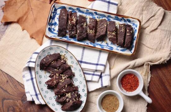 自制麻辣牛肉干做法制作4