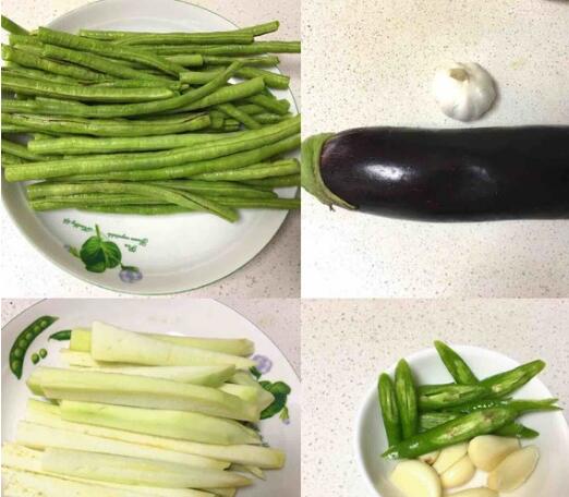 茄子炒豆角1