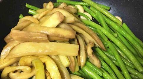 茄子炒豆角7