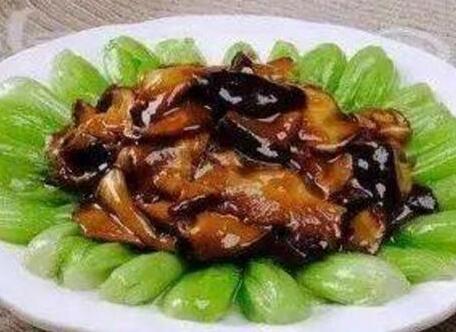 蚝油香菇油菜1
