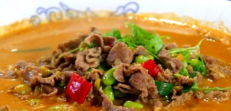 青豆炖牛肉1