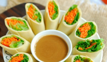 豆皮生菜卷8
