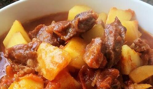 西红柿土豆炖牛肉8