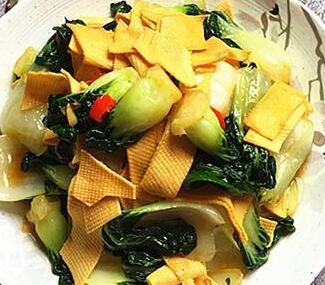 千张炒奶油白菜12