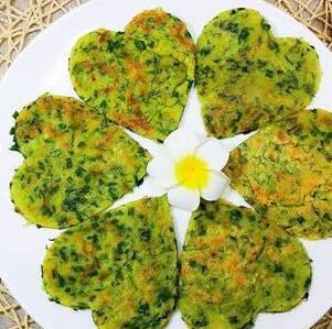 韭菜鸡蛋饼1