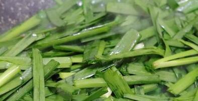 韭菜鸡蛋炒虾仁10