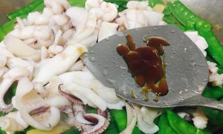 墨鱼炒荷兰豆9