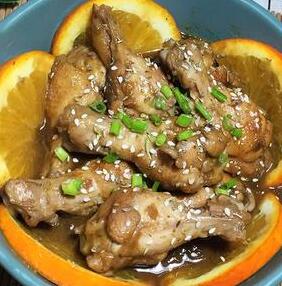 秘制橙香鸡腿1