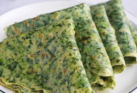 茼蒿早餐饼1