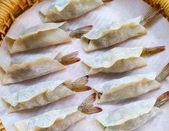 猪肉大虾煎饺6