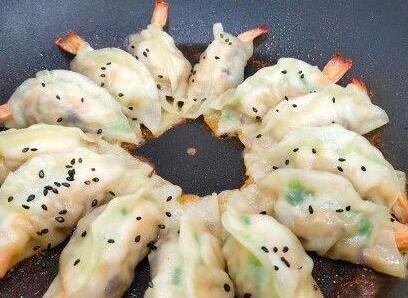猪肉大虾煎饺9