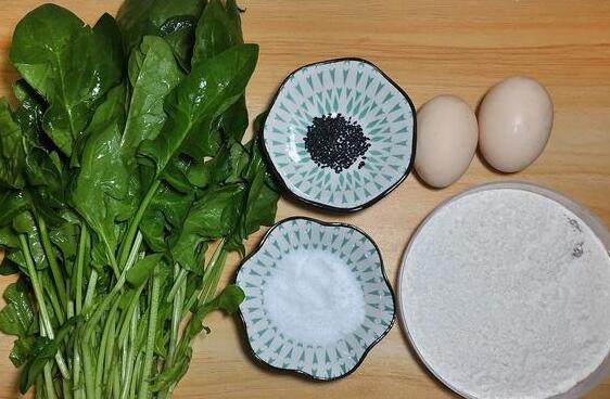 菠菜鸡蛋饼2