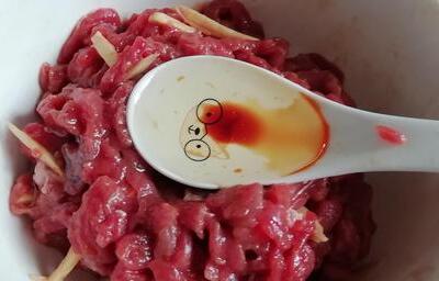 胡萝卜炒牛肉6