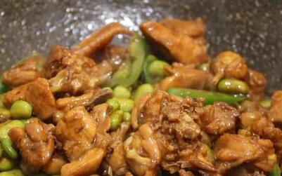 毛豆烧鸡块11