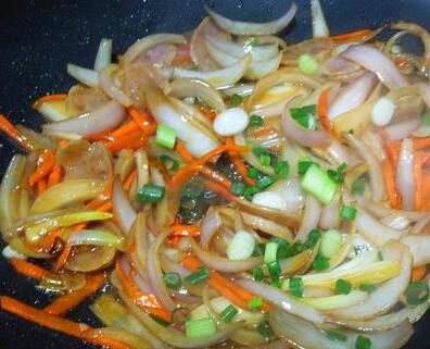 洋葱炒腊肠10
