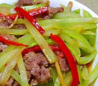 莴笋炒肉8