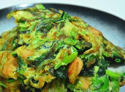 菠菜鸡蛋饼9