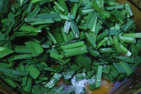 韭菜炒鸭蛋6
