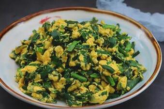 韭菜炒鸭蛋9