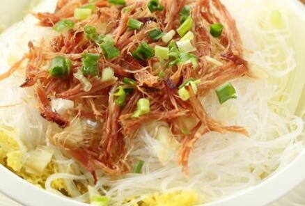 腊肉粉丝蒸娃娃菜1