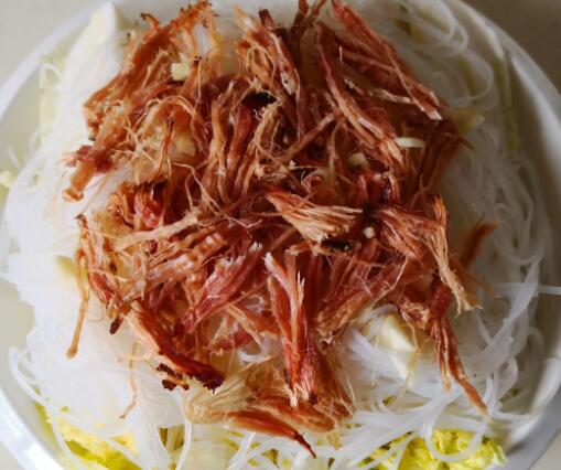 腊肉粉丝蒸娃娃菜8