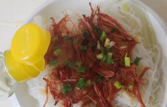 腊肉粉丝蒸娃娃菜10