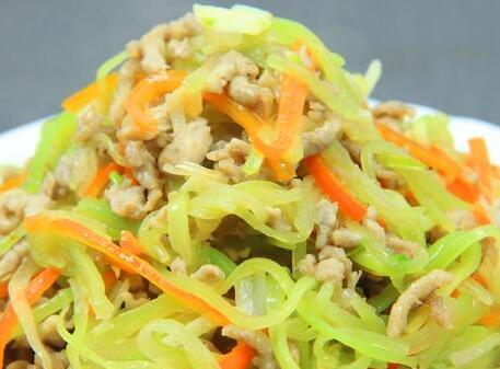 莴笋炒肉1