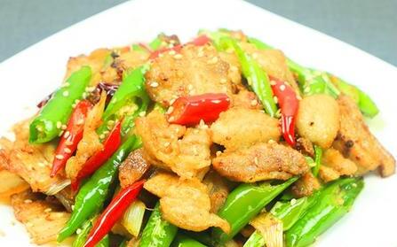 尖椒炒五花肉8