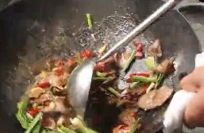 蒜苗炒牛肉13