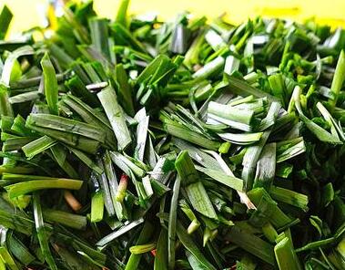 韭菜炒河虾3