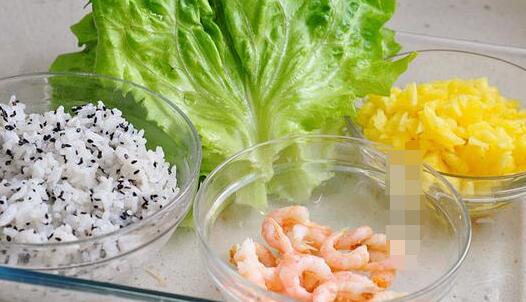 菠萝虾仁饭卷3