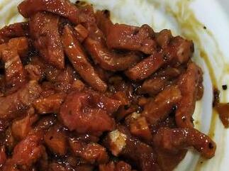 杏鲍菇炒黑椒牛肉5