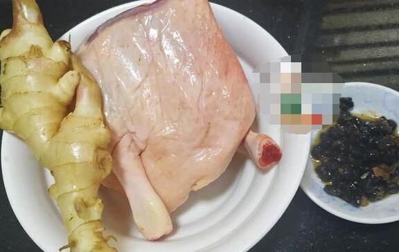 豆豉仔姜焖鸭2