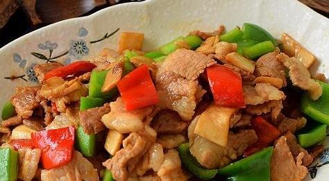 青椒杏鲍菇炒肉片11