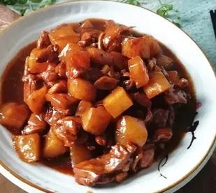 鸡腿肉烧土豆9