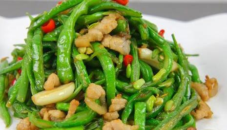 生炒刀豆丝1
