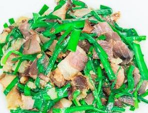 韭菜炒腊肉7