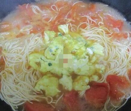 番茄鸡蛋汤面9