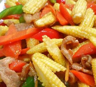 玉米笋炒肉11