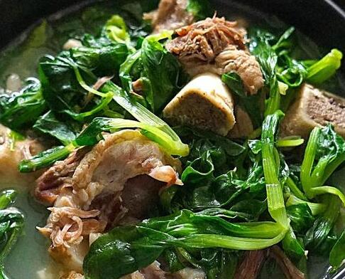 青菜骨头汤1