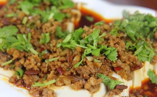 肉末豆腐1