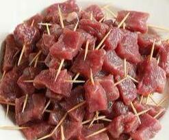 孜然牙签肉3