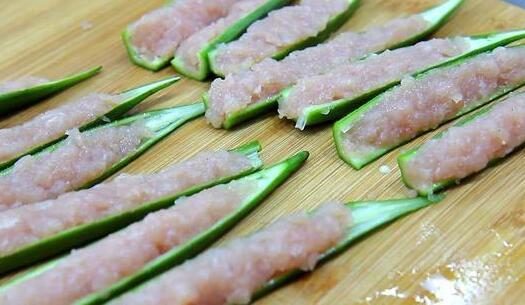 蒜汁秋葵塞肉4