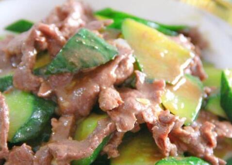 黄瓜炒牛肉9
