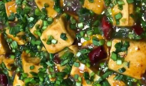韭香豆腐1