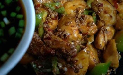 肉末烧茄子10