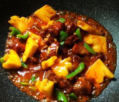 菠萝糖醋排骨13
