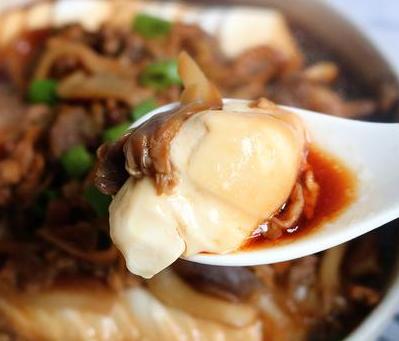 肉末蘑菇蒸豆腐2