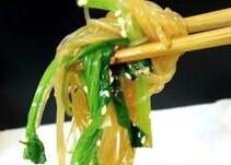 凉拌菠菜粉丝6